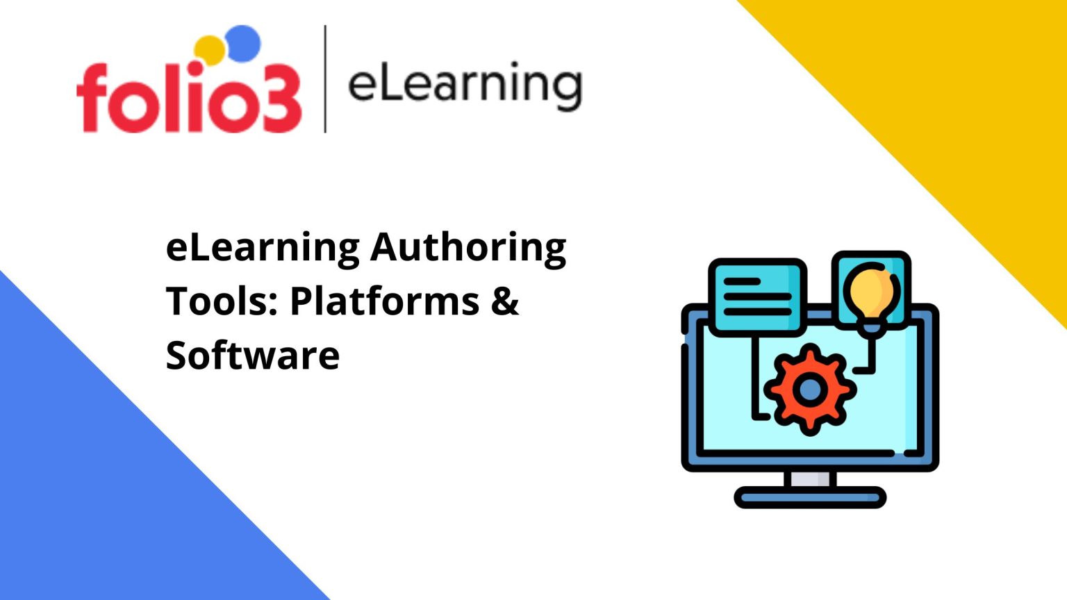 eLearning Authoring ToolsPlatforms & Software