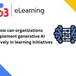 organizations implement generative AI effectively in learning initiatives